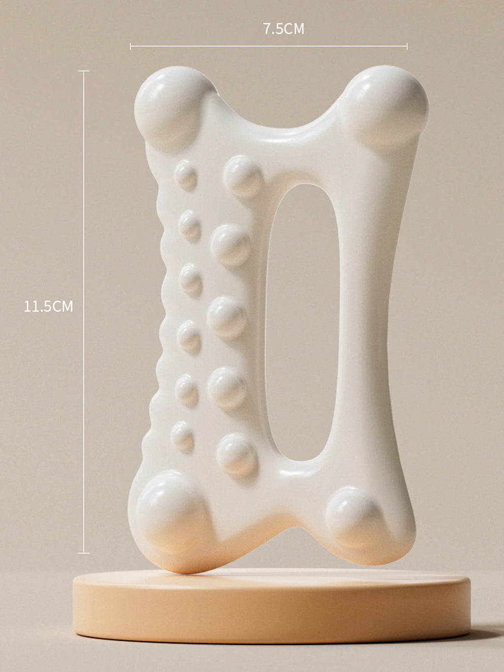 Gua Sha Body Massage Tool - Static Free Resin for Muscle Recovery Body Shaping Massage Equipment Tidesmit