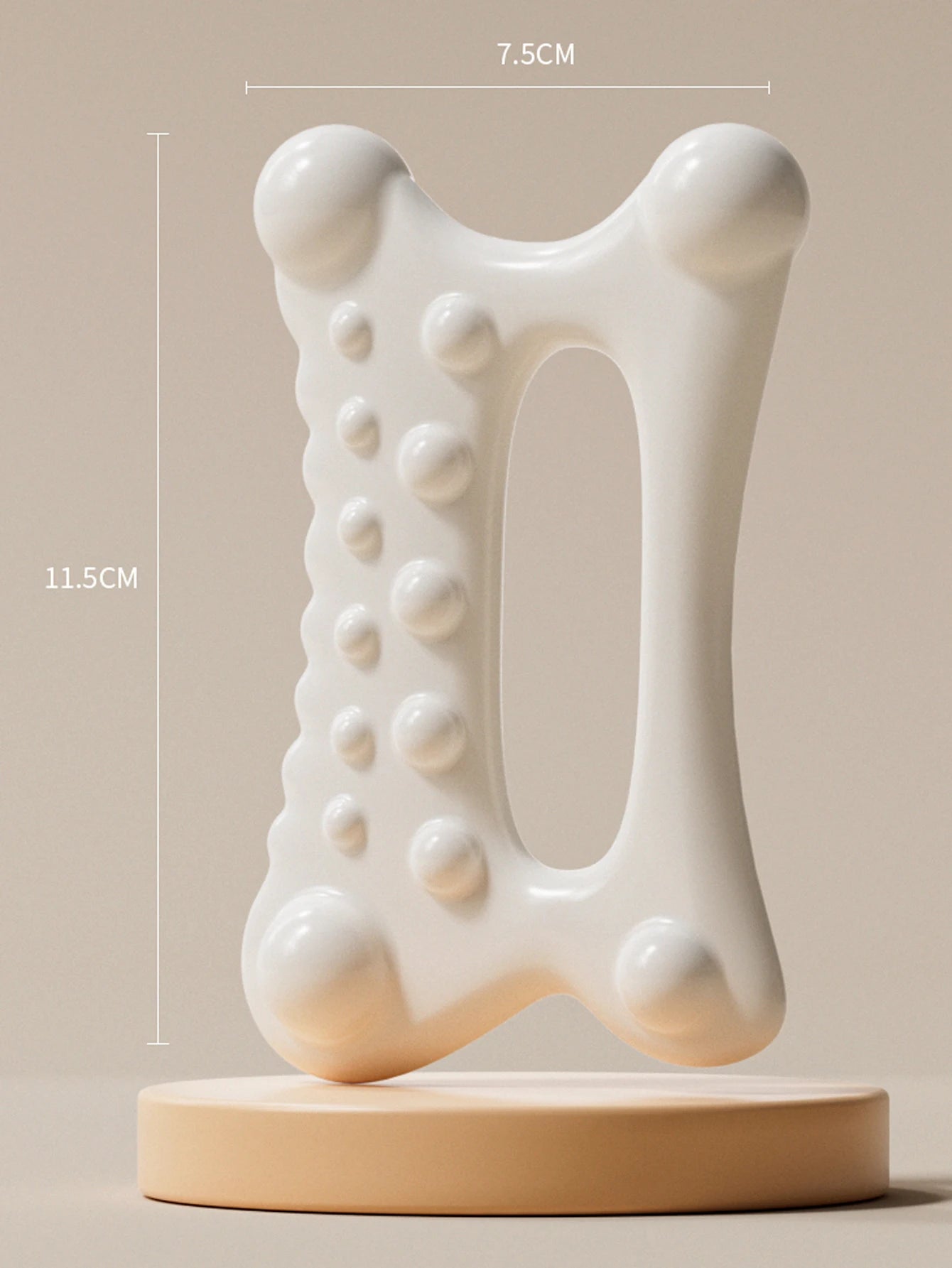 Gua Sha Body Massage Tool - Static Free Resin for Muscle Recovery Body Shaping Massage Equipment Tidesmit