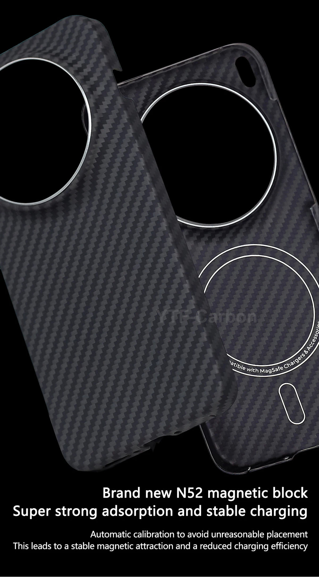 Vivo X300 Carbon Fiber Case | Slim Shock-Absorbing Cover Tidesmit
