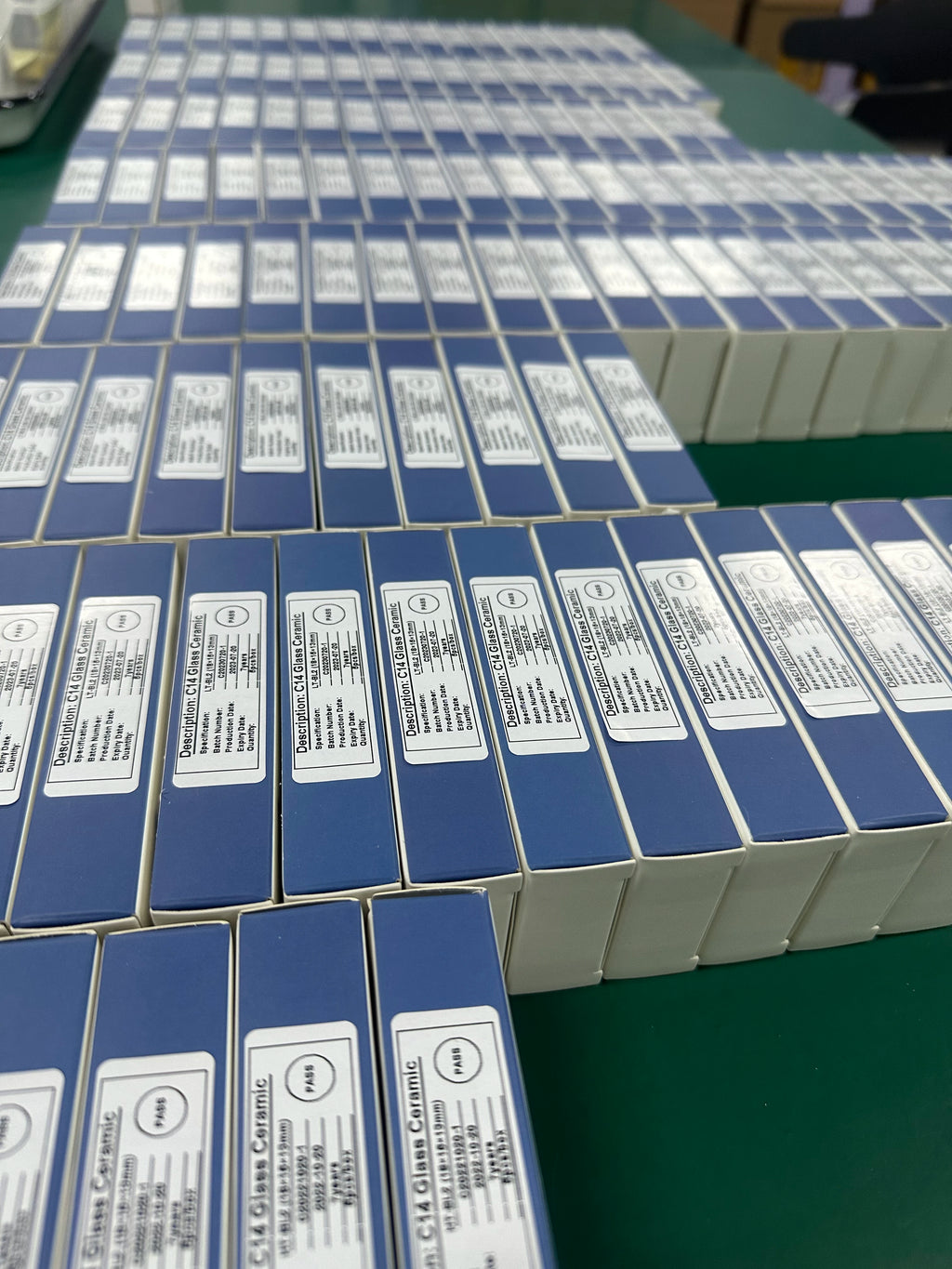 Tidesmit 10PCS Lithium Disilicate C14 Dental Ceramic Blocks for CAD CAM Sirona Cerec Dental Lab Restoration