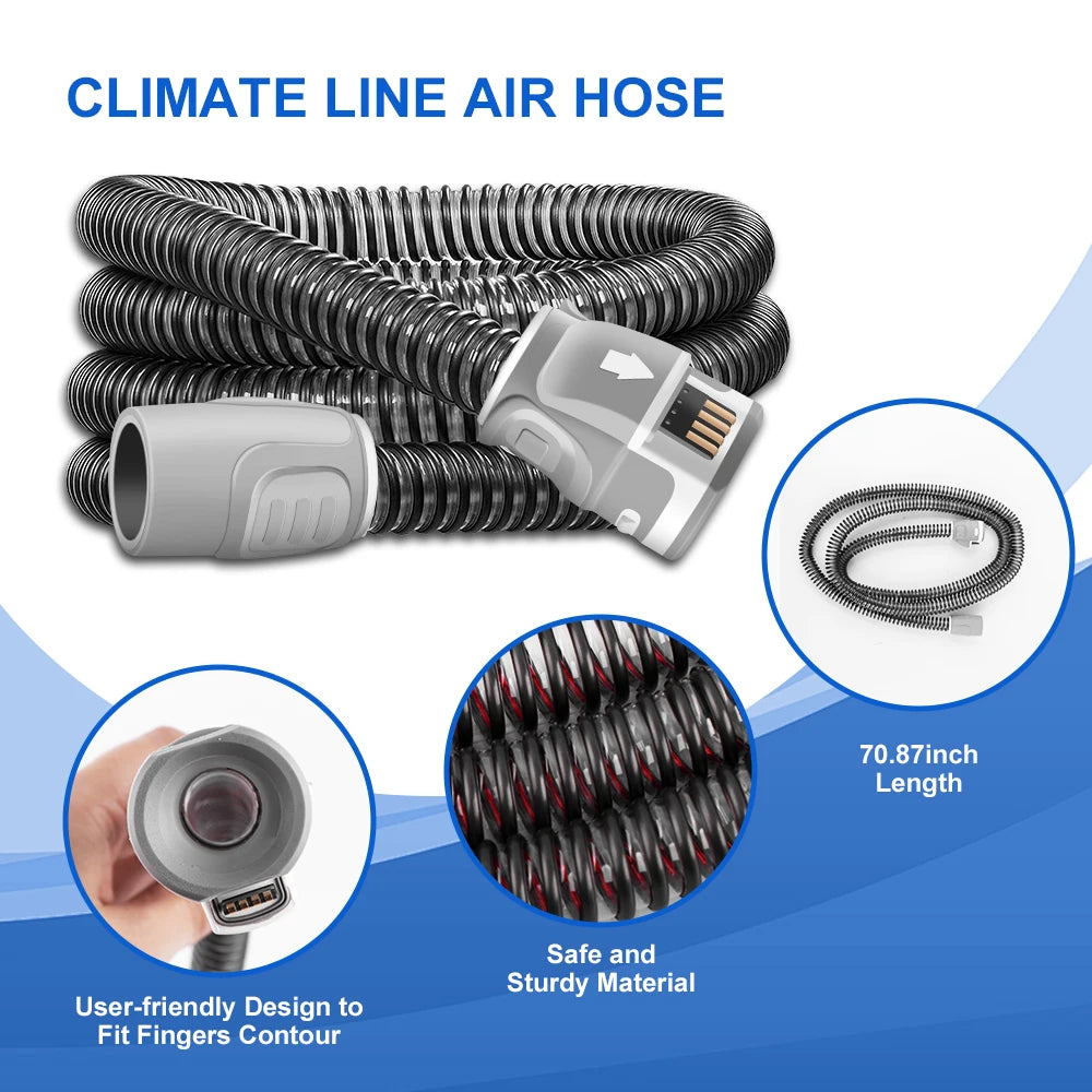 Airsense 11 & Aircurve 11 CPAP Heated Tube Ventilator Constant Temperature Pipe Oxygen Heating Tube with 1pcs Water Chamber Tank
