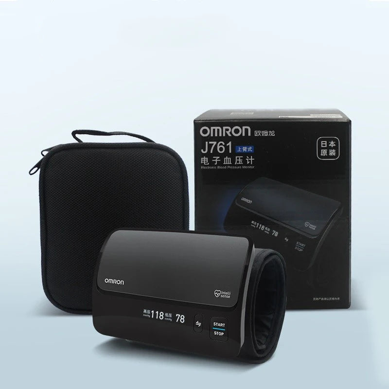 Omron Electronic Sphygmomanometer J761 Blood Pressure Monitor Upper Arm Digital BP Monitor Originating from Japan