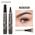 Eyebrow Tattoo Pen Waterproof 4-Tip Microblading Makeup Tool Permanent Makeup Machines 04 Tidesmit