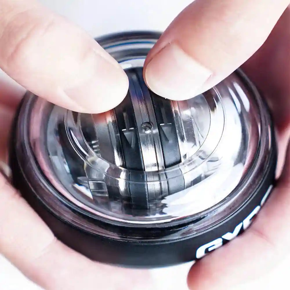 Wrist Strengthener Gyro Ball - Self-Starting Powerball for Forearm Grip Massage Roller Tidesmit