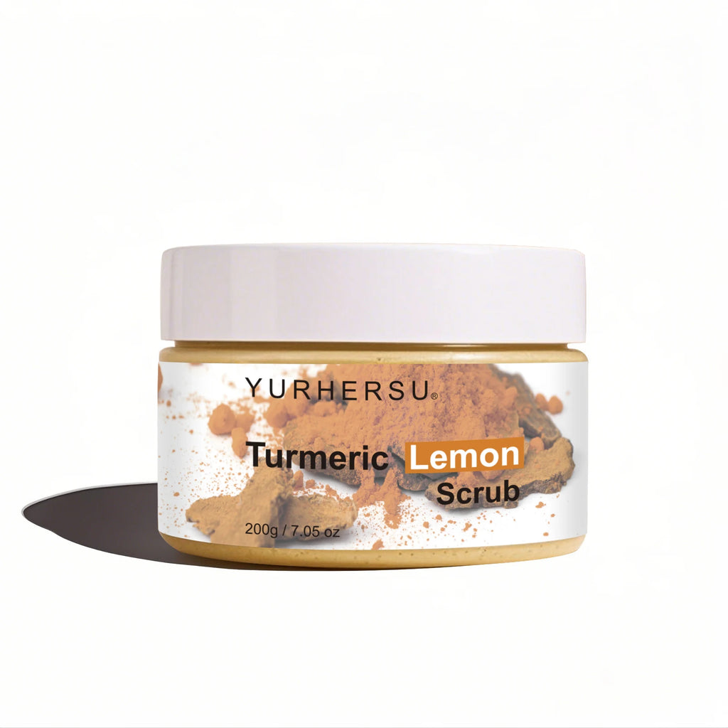 Turmeric Vitamin C Exfoliation scrub Moisturizing Collagen Hyaluronic Acid scrub Skin Care Cosmetics 200g