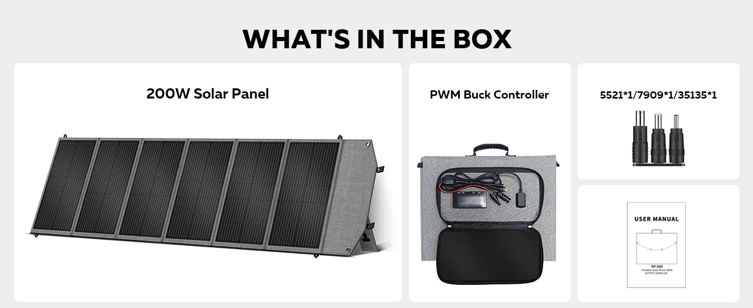 CTOLITY XP1000 1600W Portable Power Station 1024Wh Lifepo4 Battery & 200W Foldable Solar Panel Waterproof US EU Warehouse Shipping