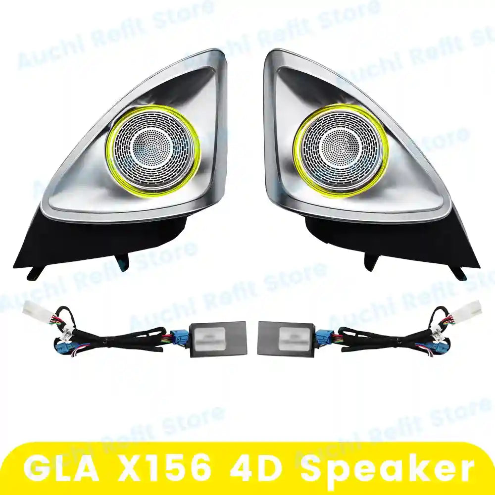 Mercedes-Benz LED Ambient Air Vent Kit - 12/256 Color RGB Interior Upgrade 4D Speaker CN Tidesmit