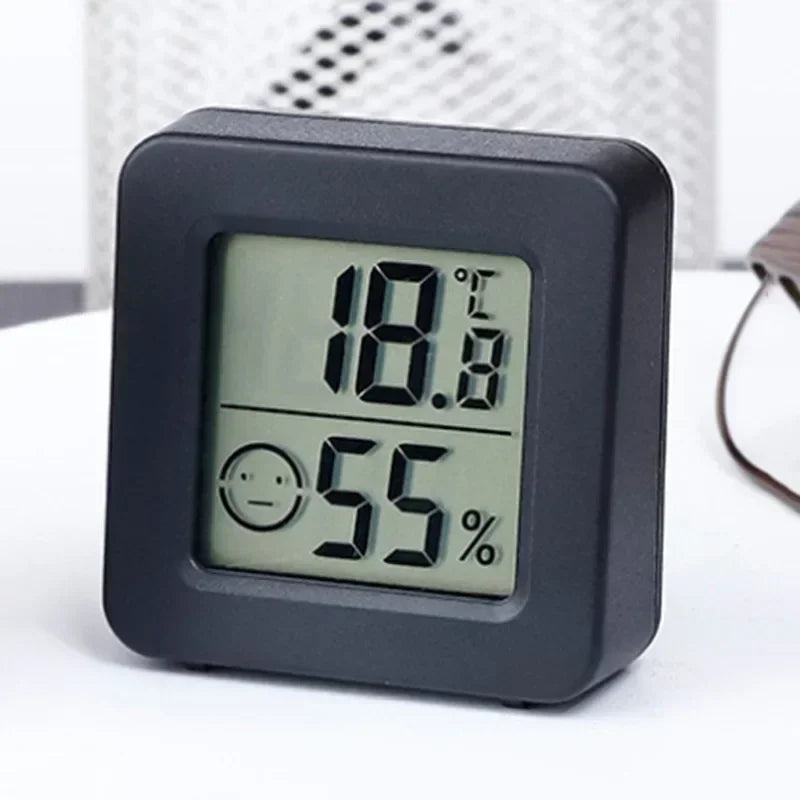 Tidesmit Digital Thermometer Hygrometer for Room Humidity Monitoring 1PCS-Black China Mainland Tidesmit