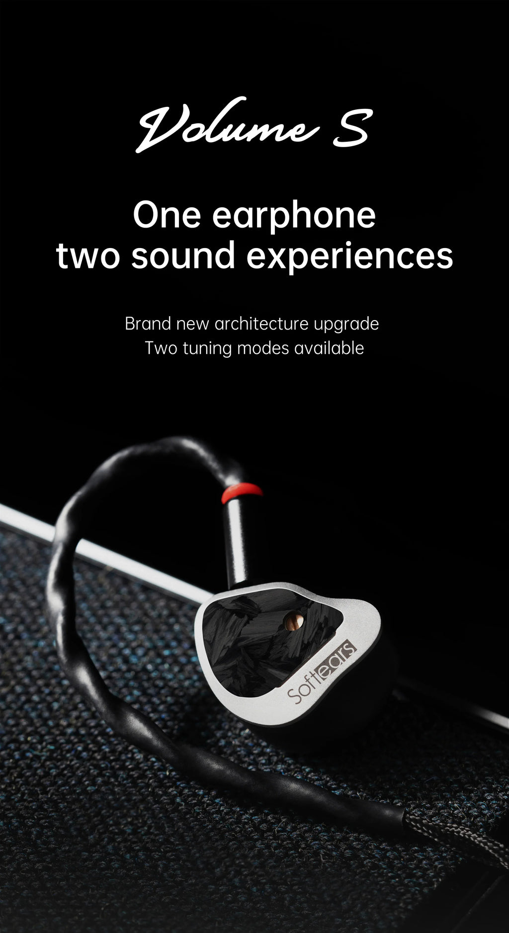 Softears Volume S 1DD 2BA Hybrid In-Ear Monitors by Tidesmit Tidesmit
