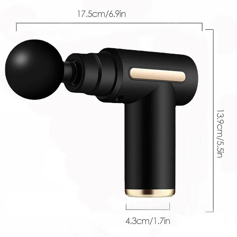 Mini Muscle Massage Gun | Portable Deep Tissue Percussion Massager Fascia Gun Tidesmit