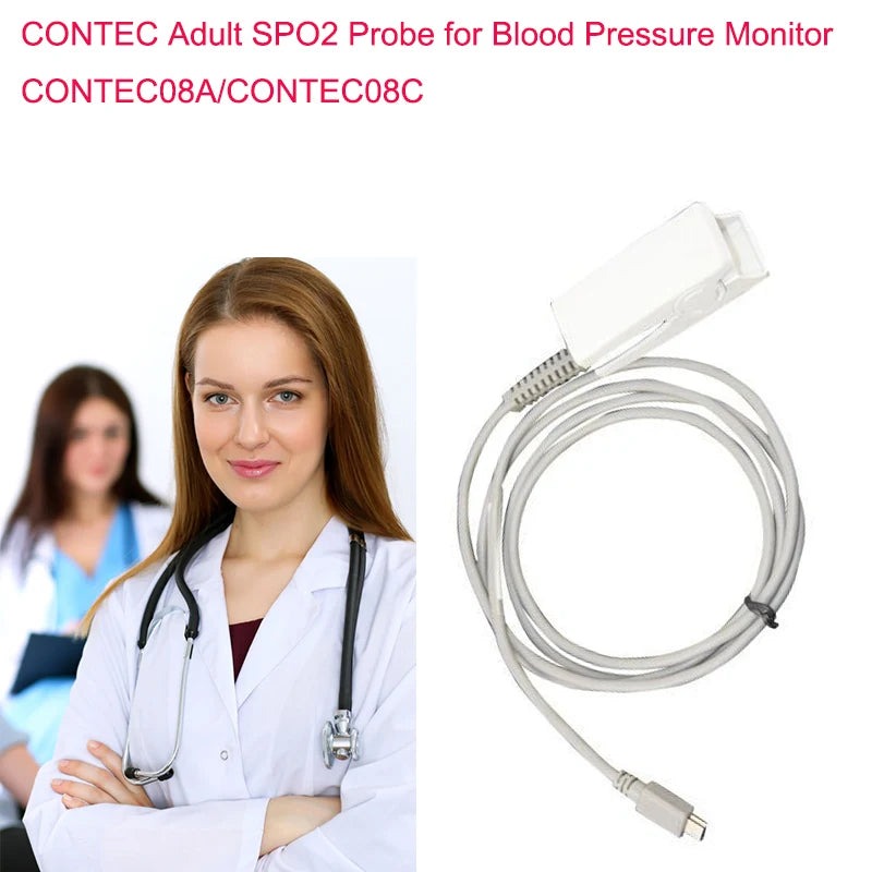 CONTEC Patient Monito raccessory probe ECG cable/ Blood tube/ Oximeter probe/ NIBP tube SPO2 probe /IBP cable/bag/cuff/etco2