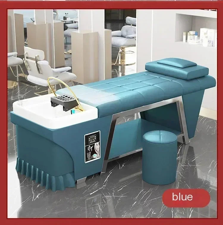 Head Spa Bed with Massage Function - Ergonomic Salon Equipment Massage Chairs Tidesmit