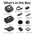 DJI Mic 3 Wireless Lavalier Microphone Kit | 2TX 1RX Dual Channel 1 TX 1 RX China Mainland Tidesmit