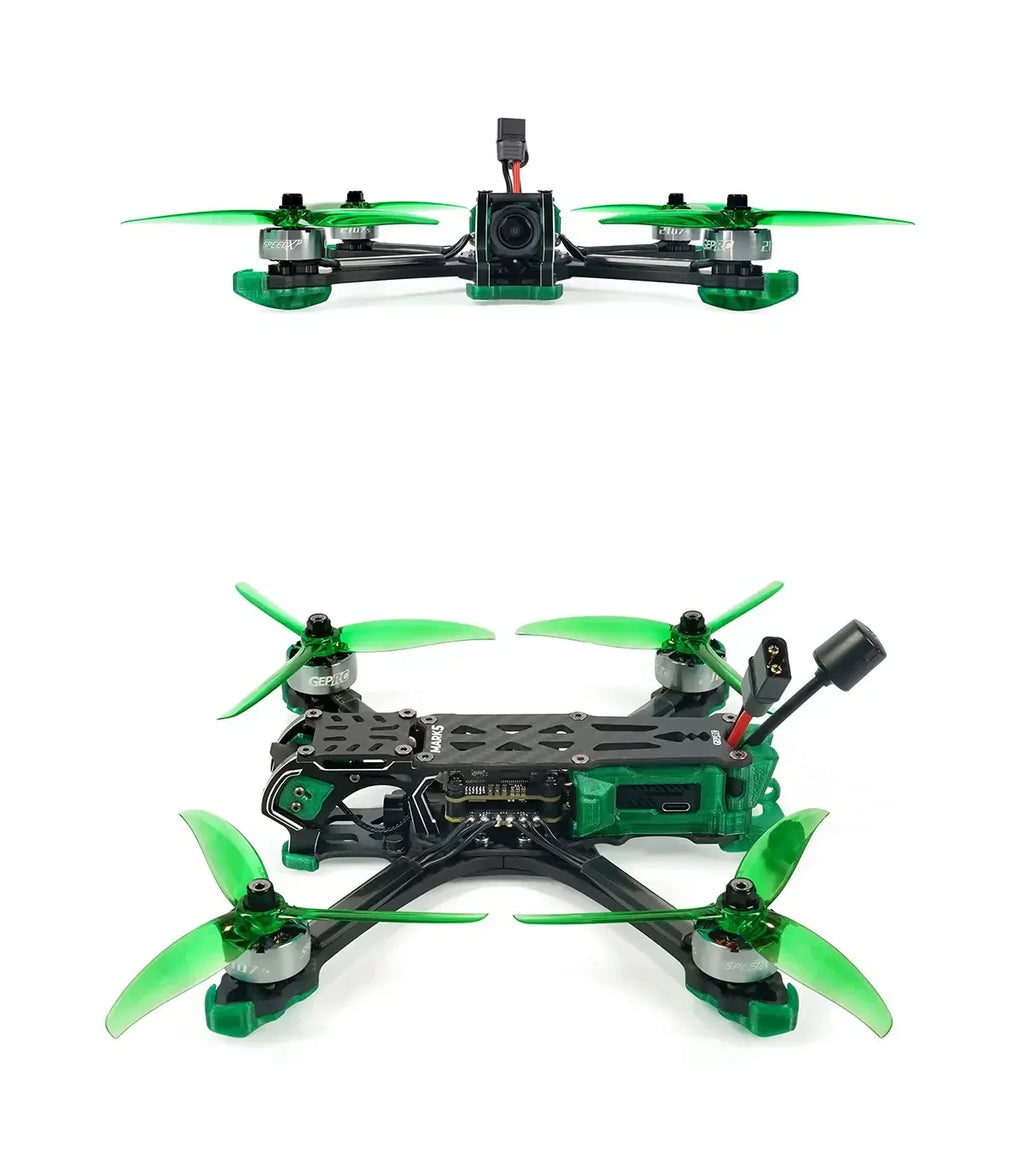 GEPRC Mark5 O3 HD 5-Inch FPV Drone 6S TBS Nano Orange Tidesmit