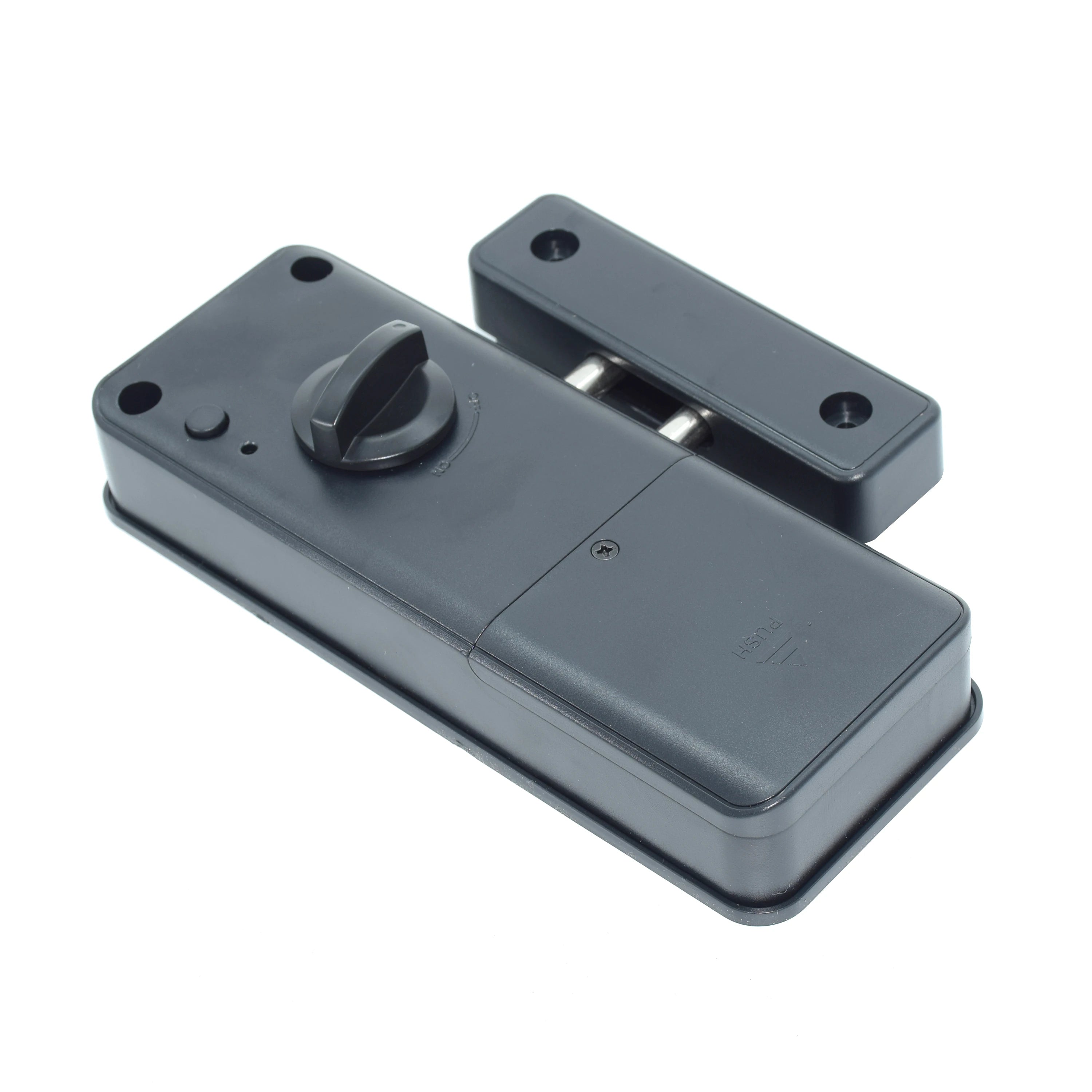 TTLock APP Remote Control Automatic IC Card Motor Lock Invisible No Drill Hole Installation For Wooden Door