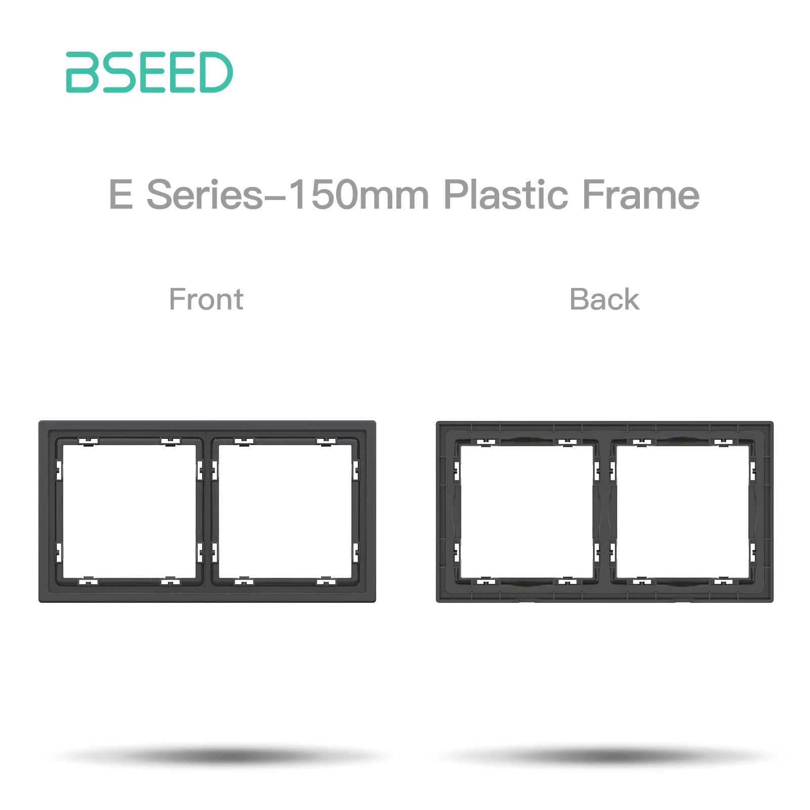 BSEED Zigbee Smart Electric Water Gas Boiler Floor Heating Thermostat Large Panels EU/FR Socket Modules Plastic Frames DIY Parts