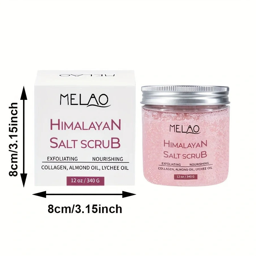 Himalayan Salt Scrub with Collagen - Face & Body Exfoliating Treatment Scrubs Treatments Tidesmit