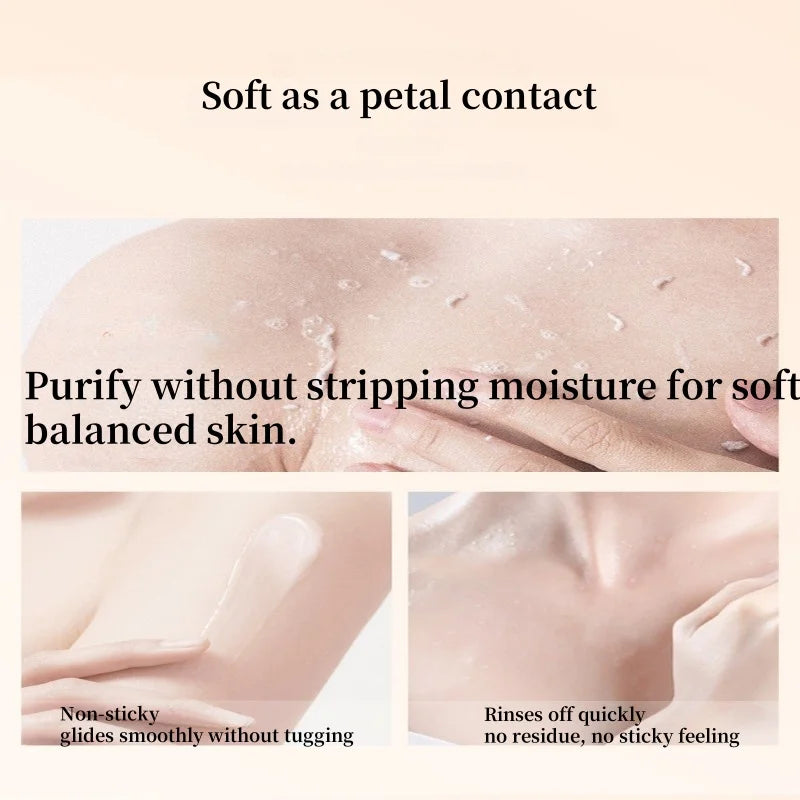 Rose Body Scrub 350g | Natural Walnut Shell Exfoliator by Tidesmit Scrubs Treatments Tidesmit