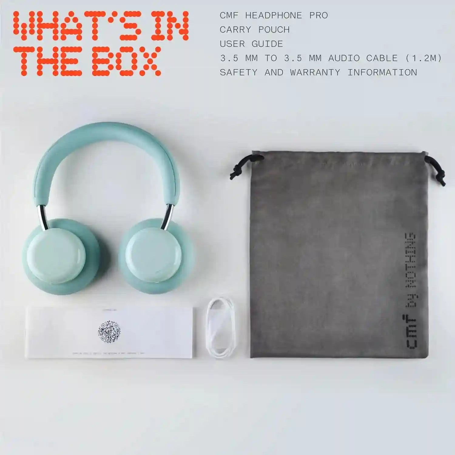 Tidesmit Over-Ear Wireless Headphones with ANC and 100h Battery Tidesmit