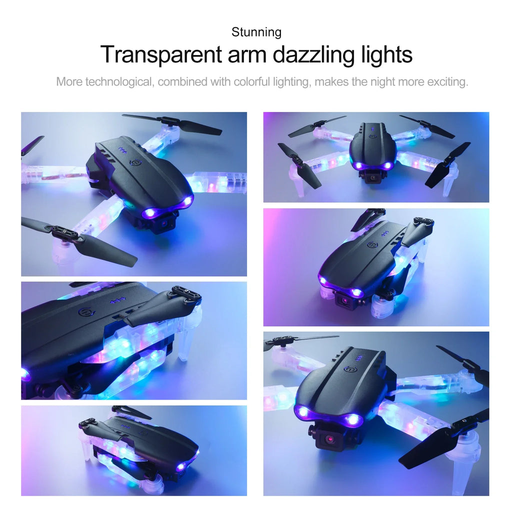4K Camera Drone - Foldable RC Quadcopter with Obstacle Avoidance Tidesmit