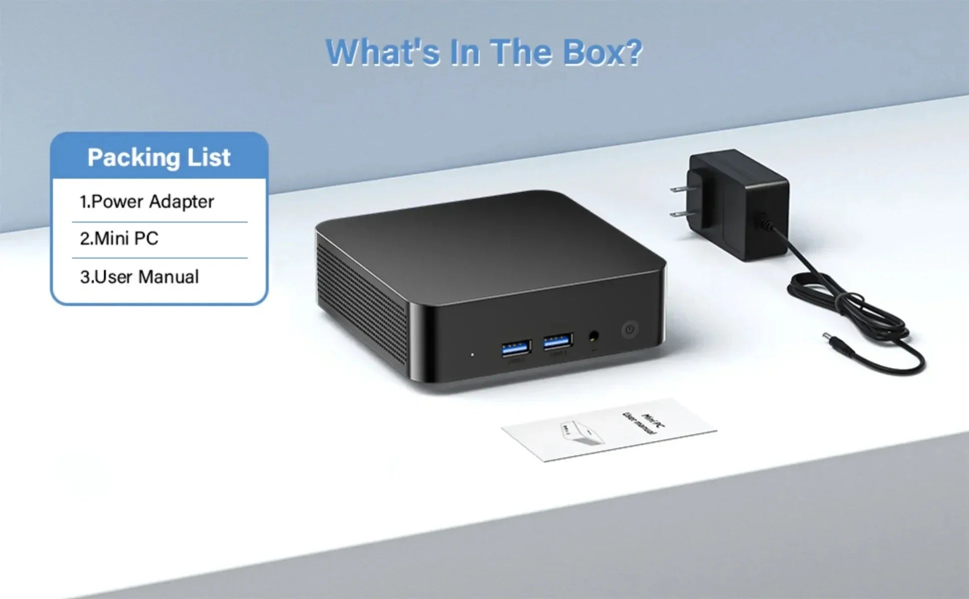 Mini PC HOT Selling Intel N150 CPU 32GB DDR4 512GB 1TB M.2 SSD 1080P USB3.0 1000M Ethernet Gaming PC Desktop Mini Computer