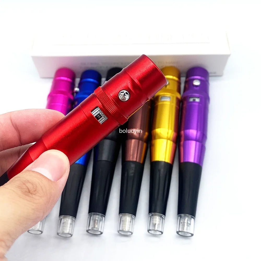 PMU Machine: Swiss Motor Rotary Tattoo Pen Kit for Precise Microblading Permanent Makeup Machines Tidesmit