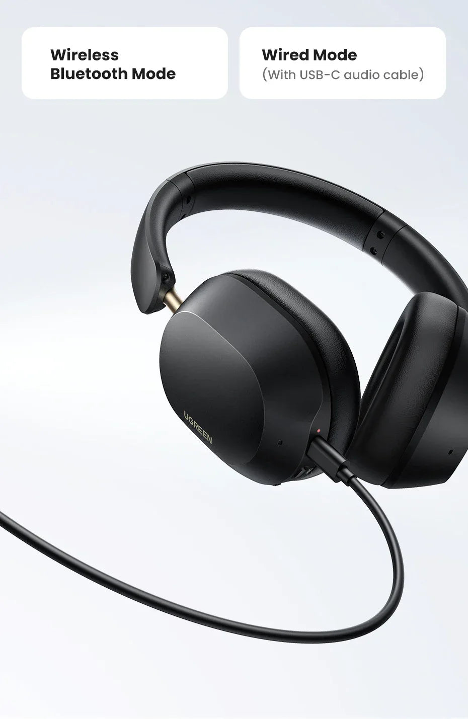 Tidesmit Wireless Bluetooth Headphones ANC 75H Spatial Audio Tidesmit