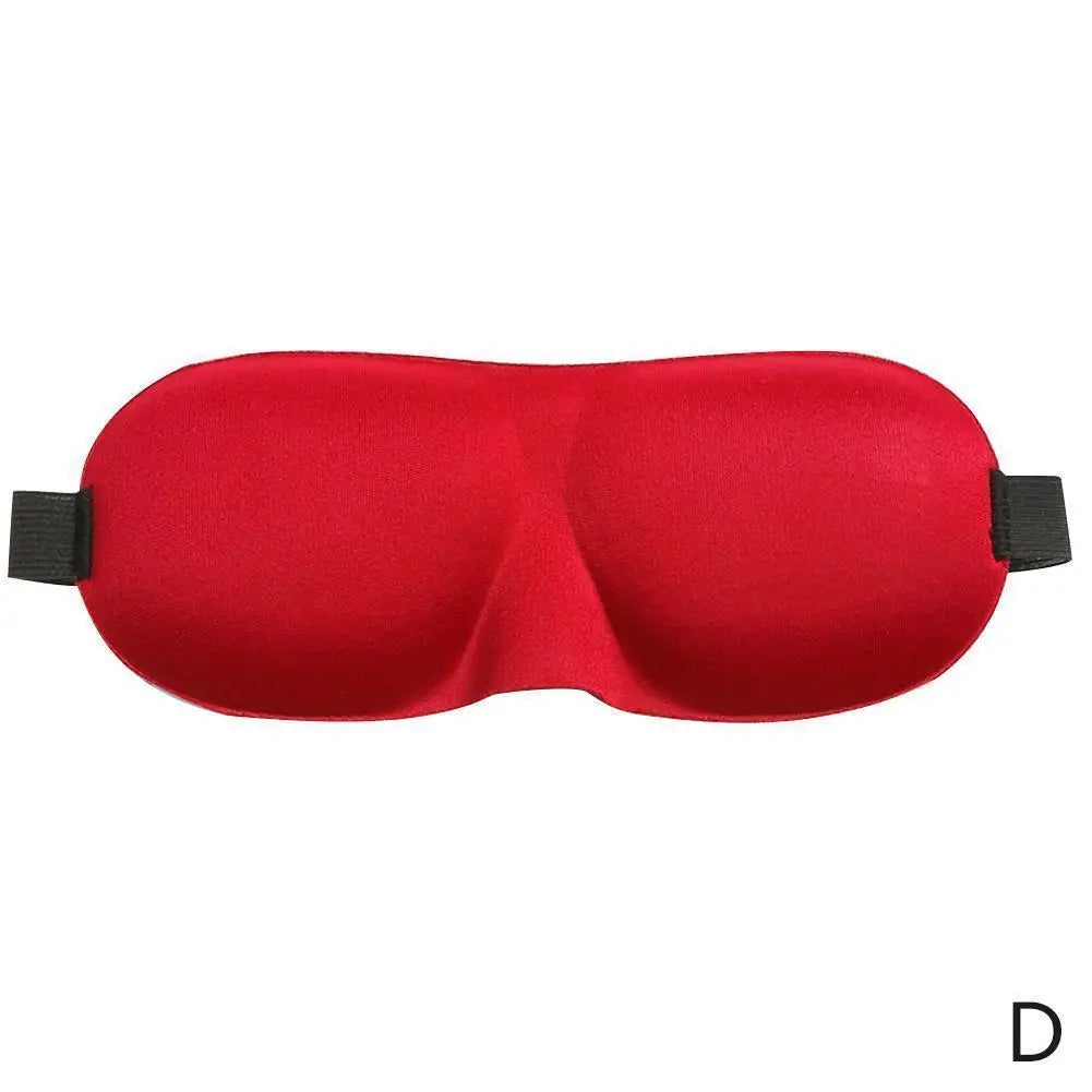 3D Travel Sleep Natural High Quality Portable Rest Soft Memory Foam Blindfold Padded Cover Eyepatch Cover Shade Mask Goggles
