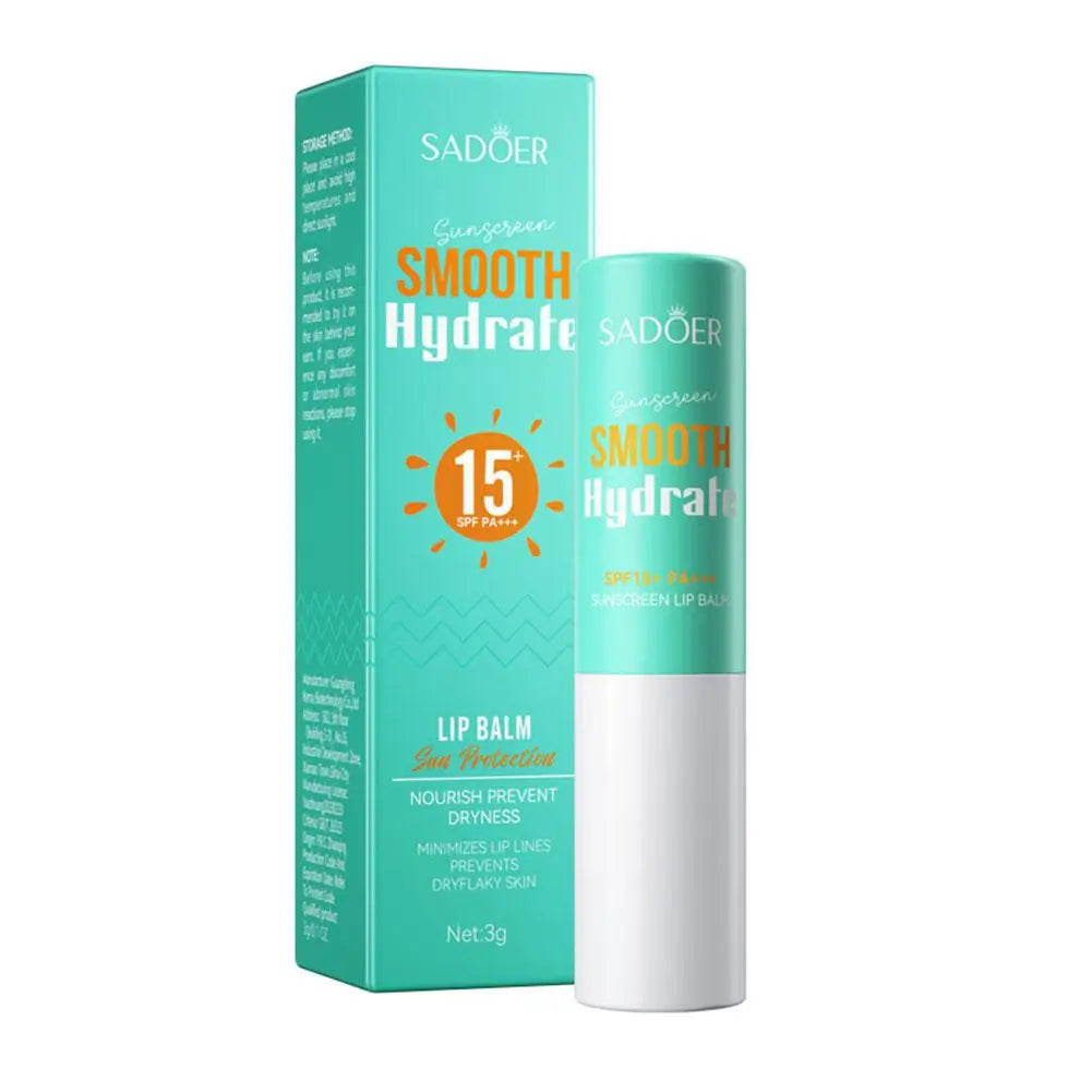 Hyaluronic Acid Lip Balm SPF 15 - Moisturizing Lip Care by Tidesmit Lip Care Tidesmit