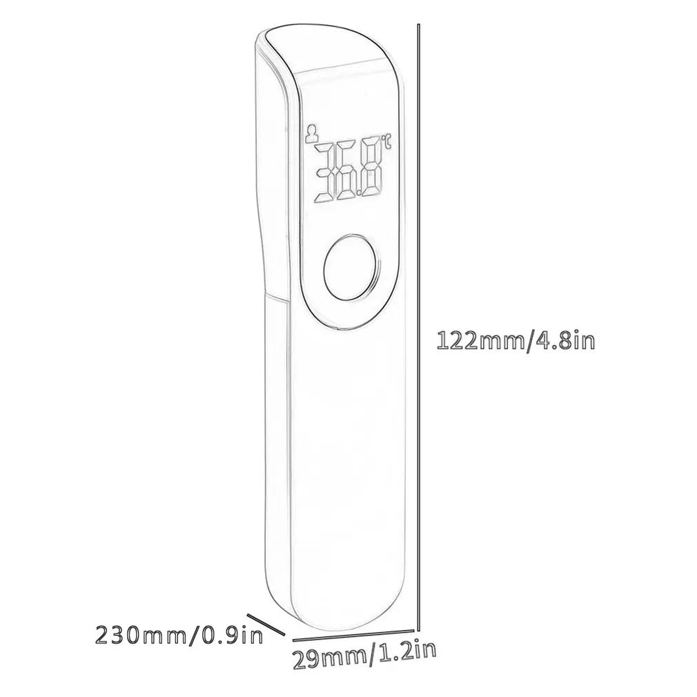Wrist Blood Pressure Monitor Infrared Thermometer Tonometer BP Monitor Non Contact Infrared Medical Thermometer Pulse Oximeter