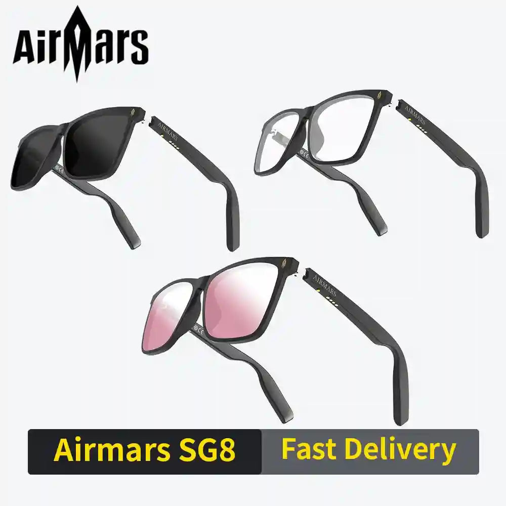Smart Audio Sunglasses with Spatial Sound - Bluetooth Wireless Tidesmit