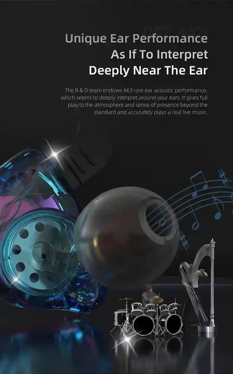 Wired Earbuds with Microphone - Noise Cancelling Bass Headset Tidesmit