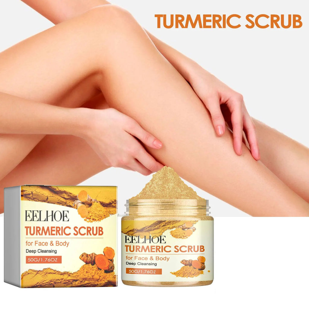 Turmeric Exfoliating Scrub for Natural Skin Radiance - 50g Tidesmit Scrubs Treatments Tidesmit