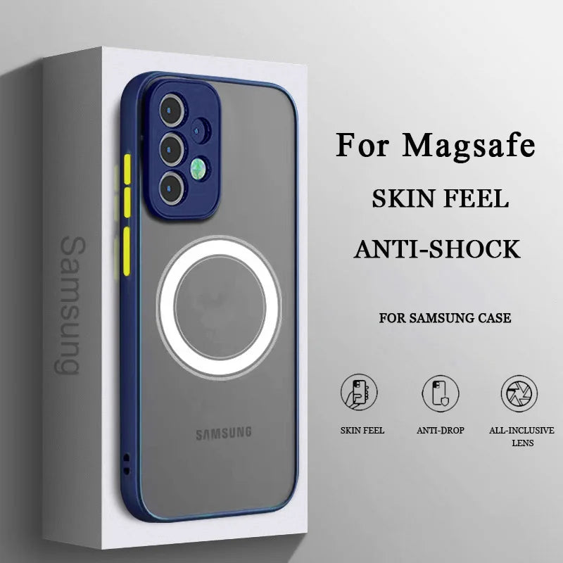 Magnetic MagSafe Case for Samsung Galaxy S24 Ultra - Military-Grade Protection Tidesmit