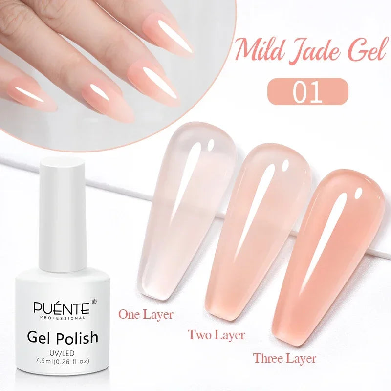3D Sculpture Gel Nail Polish 15ml - Professional Soak Off Formula Permanent Makeup Machines mild jade gel 01 Tidesmit