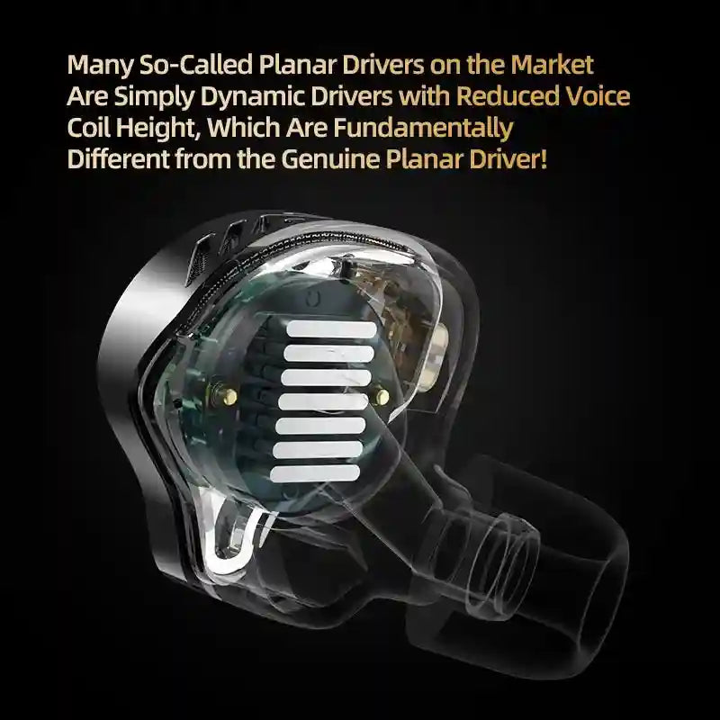 Planar Magnetic In Ear Monitors: High Fidelity Wired Audio by Tidesmit Tidesmit