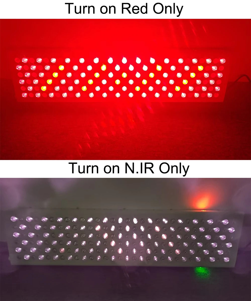 Newest 300W 500W 900W 1500W 2000W 630nm 660nm LED Red Light Therapy 810nm 830nm 850nm NIR Therapy Light for full body, grow lamp