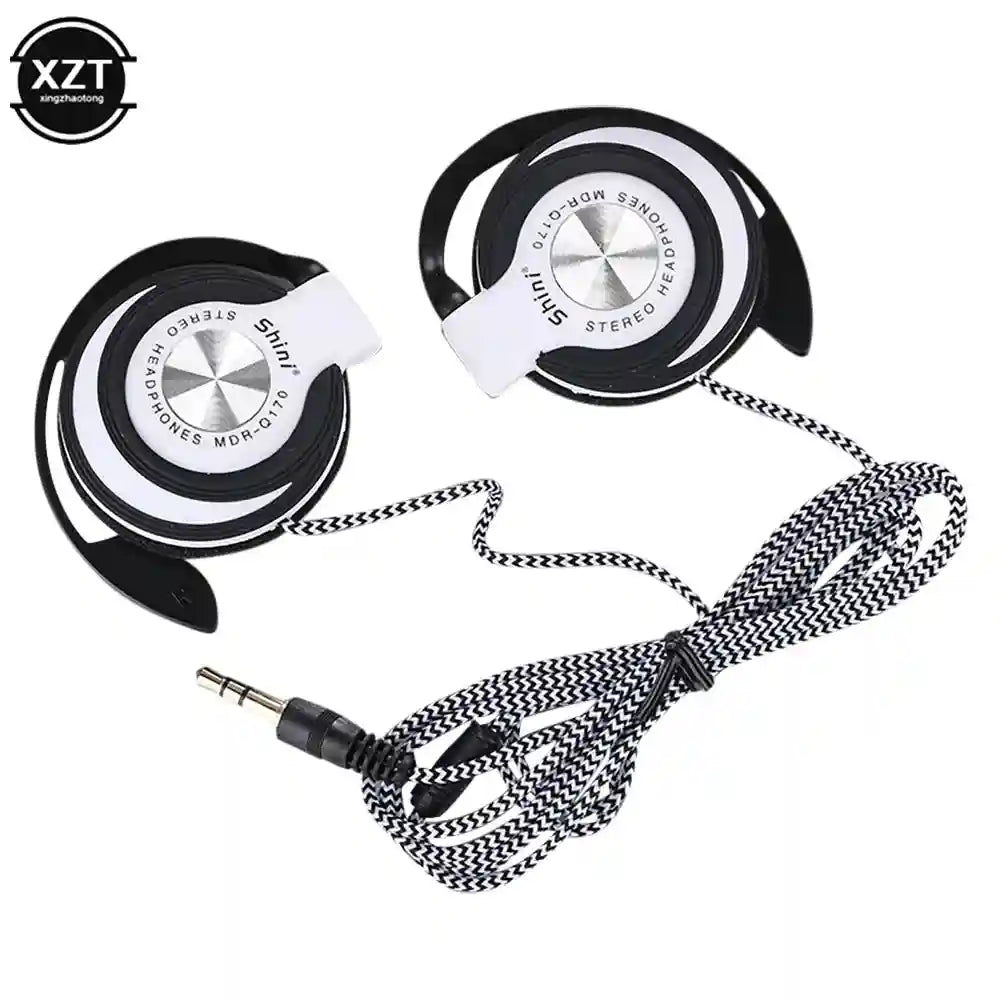 Wired Over-Ear Headphones with Heavy Bass - Tidesmit Studio Series WHITE Tidesmit