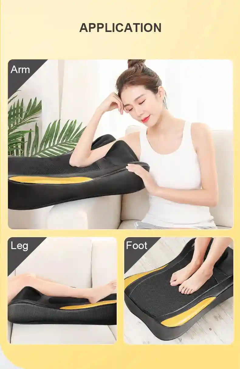 Electric Shiatsu Massage Roller for Deep Tissue Back and Neck Relief Massage Roller Tidesmit