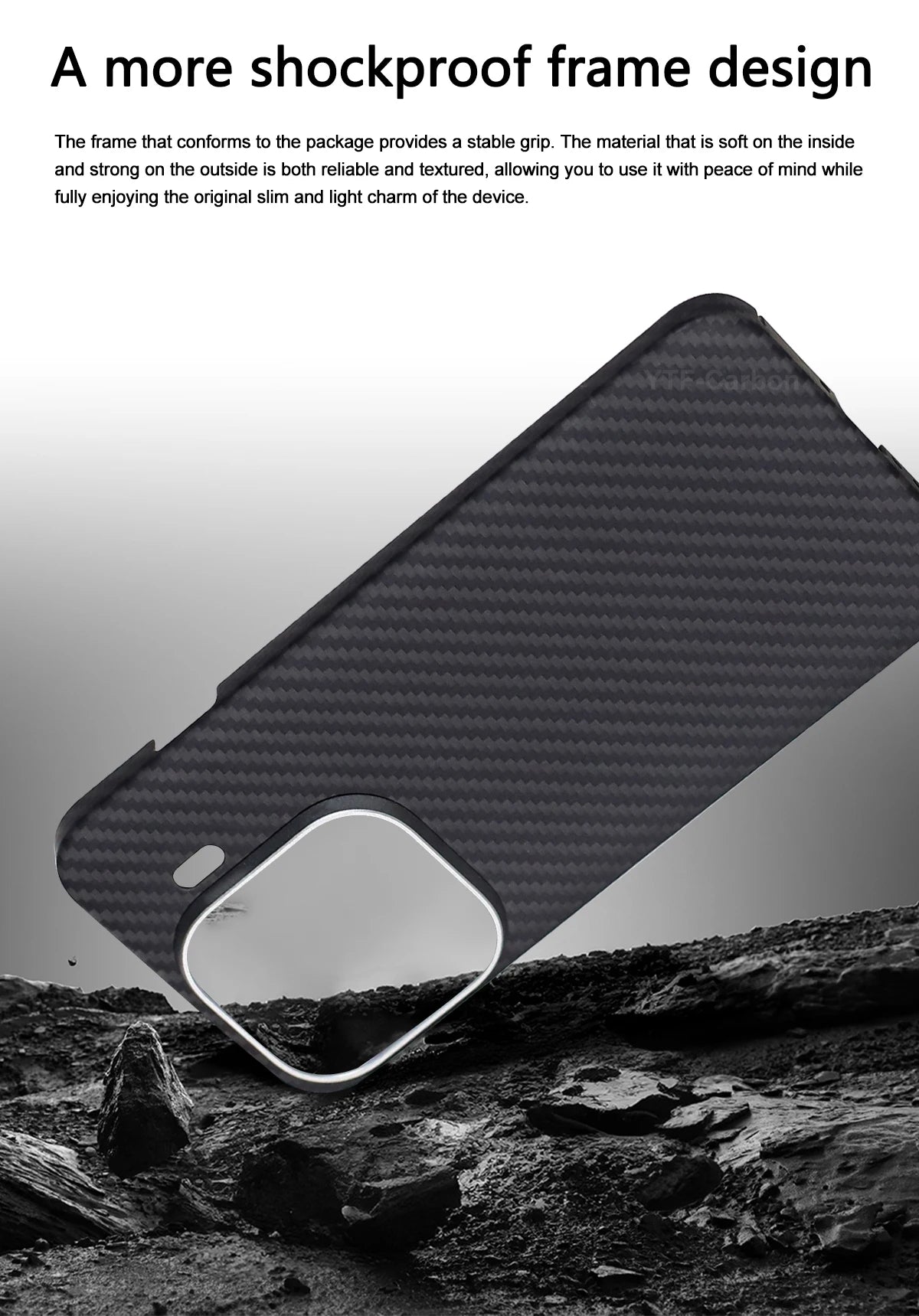 Oppo Find X9 Pro Carbon Fiber Case - Slim Magnetic Protection Tidesmit