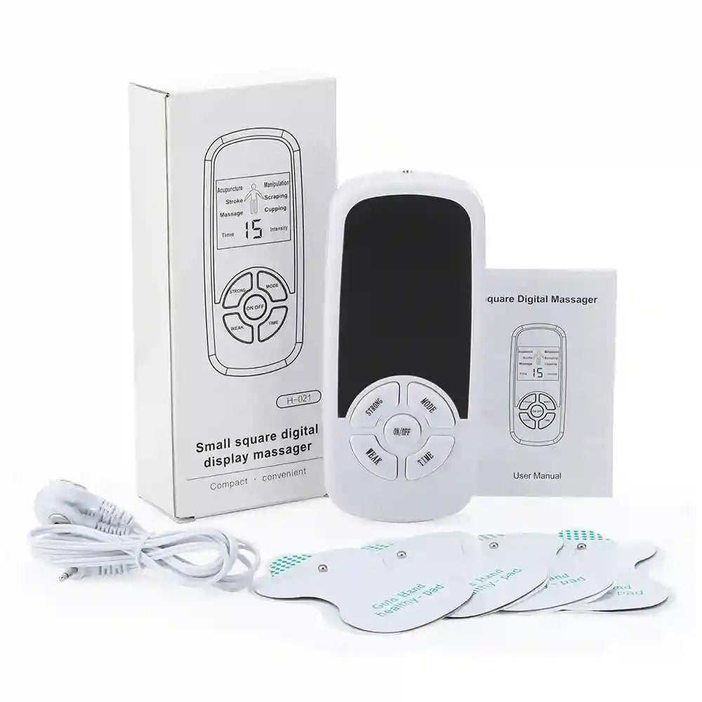 Tidesmit 6-Mode Electric Back Massager | Portable Muscle Relief Device Back Massage Instrument Tens Massager Tidesmit