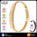 2026 New Bluetooth Smart Bracelet Health Wristband Heart Rate Sleep Stress Monitoring Sport Fitness Tracker No Screen Smartwatch