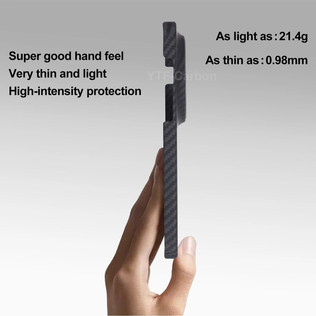 Vivo X300 Carbon Fiber Case | Slim Shock-Absorbing Cover Tidesmit