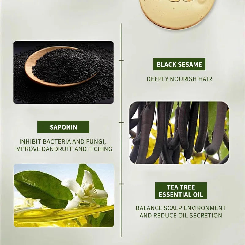 Hair Strengthening Nourishing Shampoo Soap,Oriental Arborvitae Usman Herbal Extract Anti Hair Loss,Face Wash Clean Handmade Soap