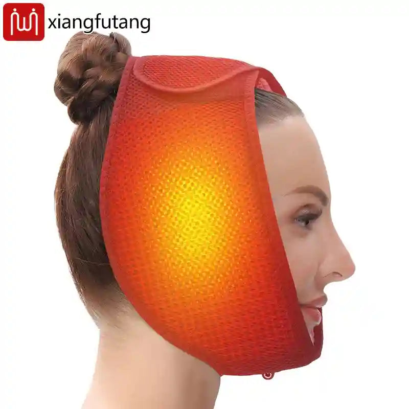 Wearable Facial Heating Pad for Jaw Pain Relief - Tidesmit Wellness Massage Cushion Tidesmit