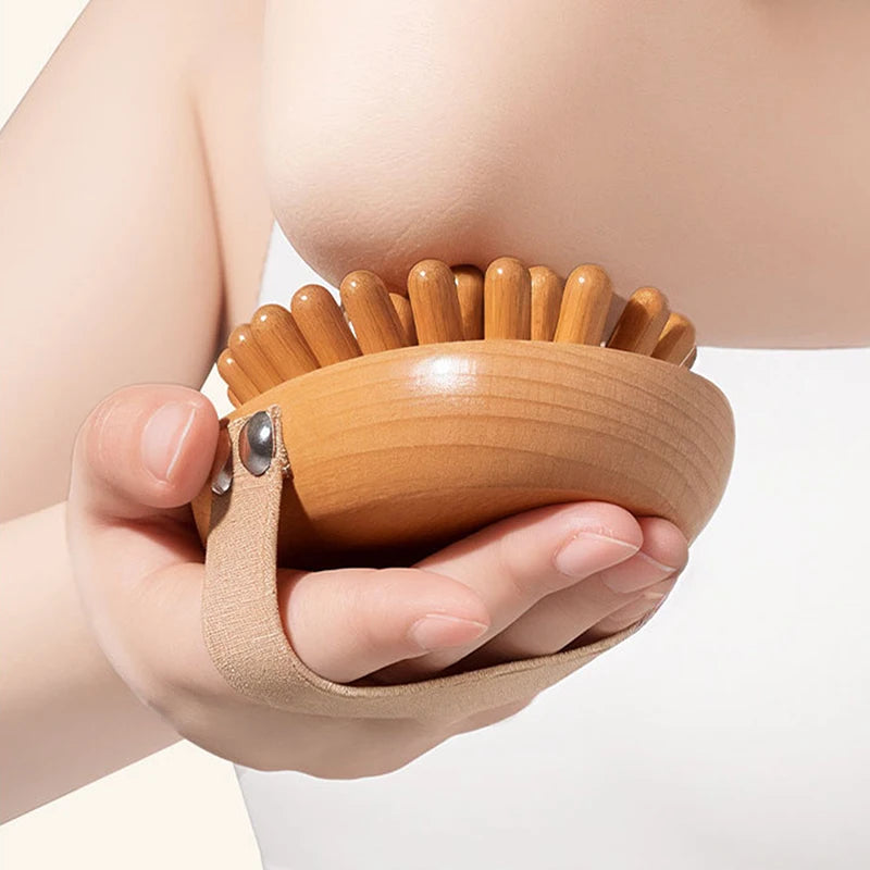 Anti Cellulite Body Brush - Wooden Spa Massager for Firming Skin Body Shaping Massage Equipment Tidesmit