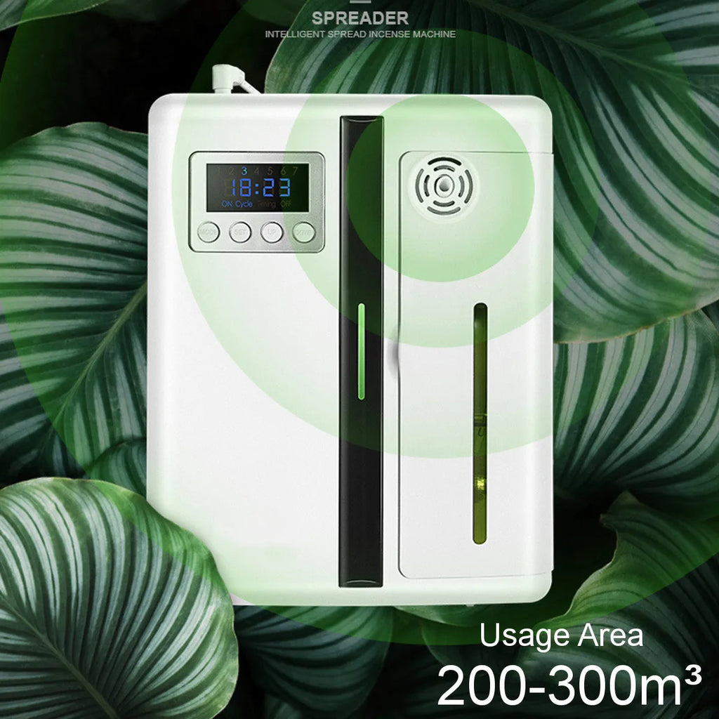 NAMSTE Bluetooth 300m³ Smart Essential Oil Aroma Diffuser Waterless Wall-mounted Aromatherapy Machine 200ml Capacity Home Hotel