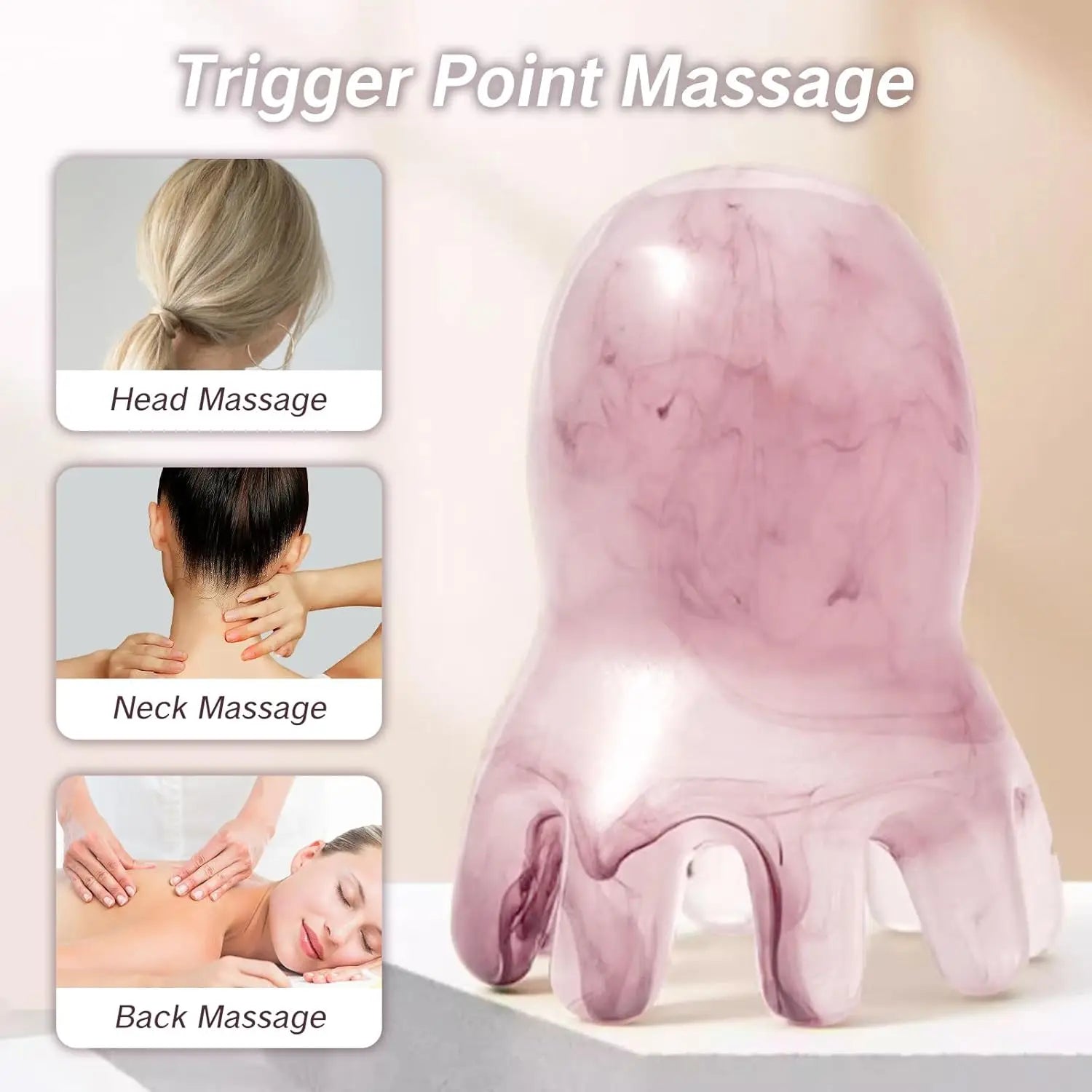 Octopus Head Massager for Scalp Relaxation and Stress Relief Relaxation Treatment Tidesmit