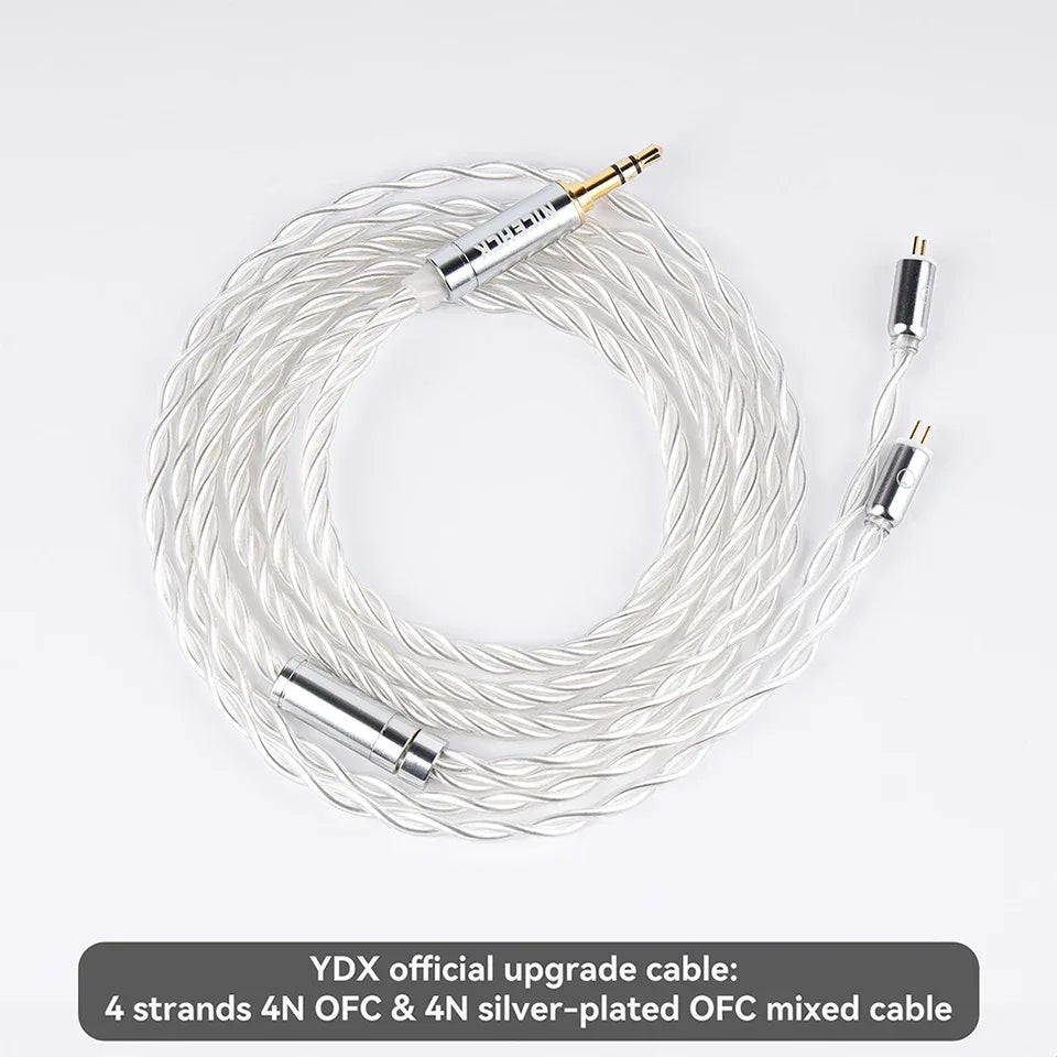 HiFi Wired Earbuds, 14.8mm Dynamic Driver, Detachable Cable - Tidesmit Tidesmit