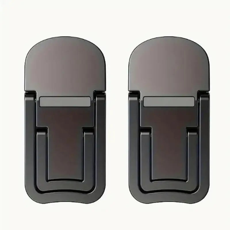 2-pack Hopfällbart Laptopställ - Portabelt Notebook-stöd, Justerbar Höjare, Kylfunktion, Universellt för Laptop och Surfplatta